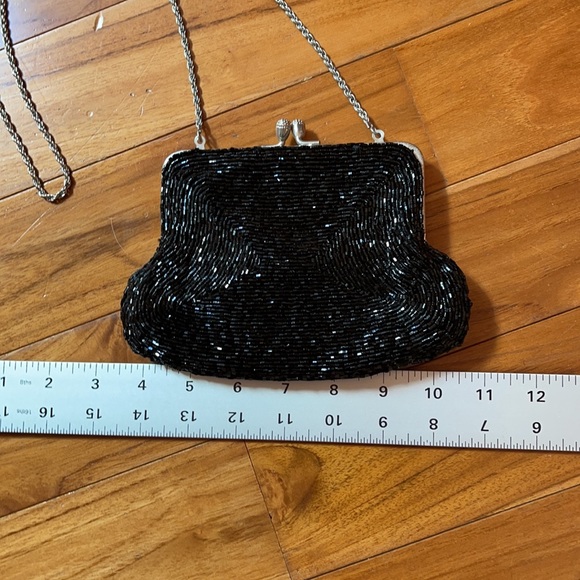 Vintage La Regale caviar beaded luxury purse - Picture 9 of 11